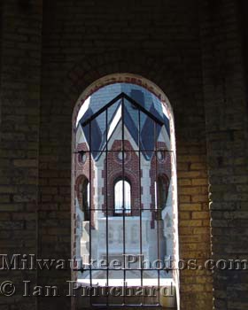 Photograph of Holy Hill Tower Windows from www.MilwaukeePhotos.com (C) Ian Pritchard